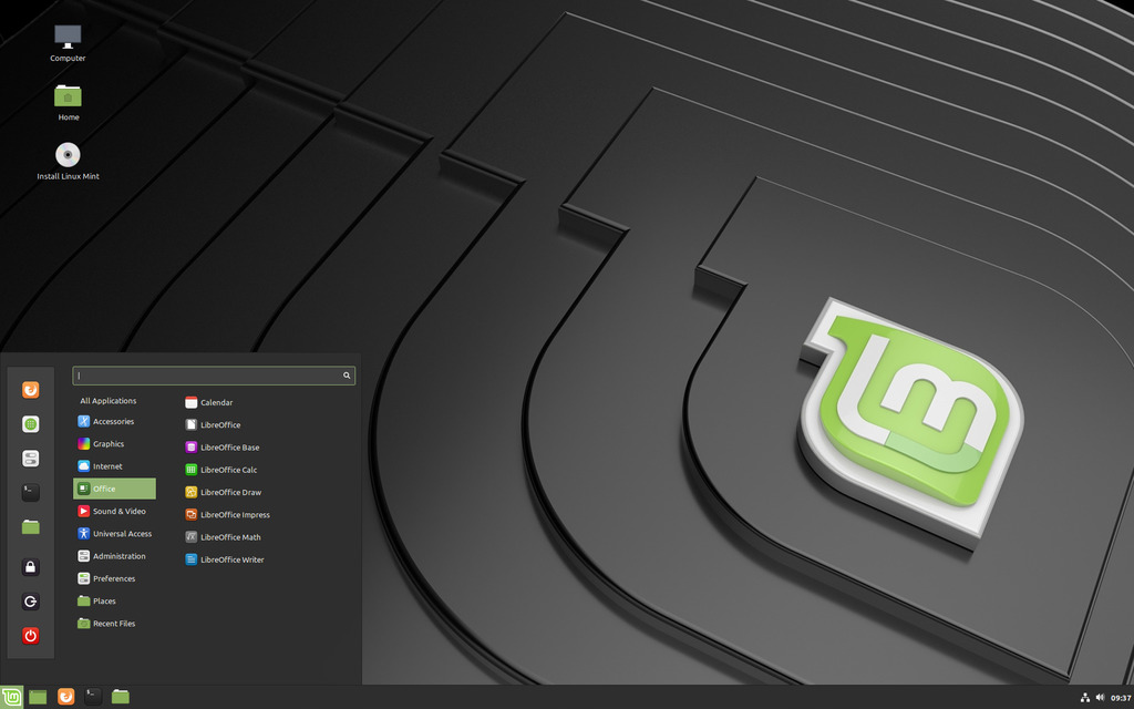 Linux Mint 19.2 Cinnamon Desktop